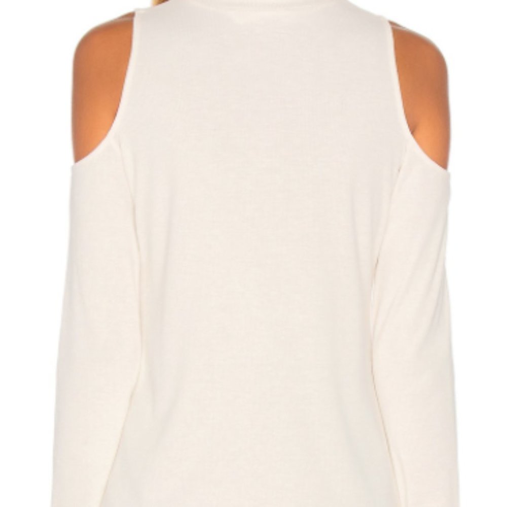 Revolve Cold Shoulder Top - Picture 3 of 5